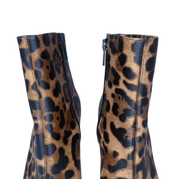 Christian Louboutin Bianca Leopard Print Platform Booties 120 Size EU 37 US 7 - Picture 3 of 10